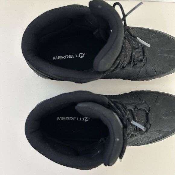 Merrell Coldpack Ice Mid Polar Winter Boots Black J91841 Mens 13 Arctic Grip WP - Picture 9 of 12